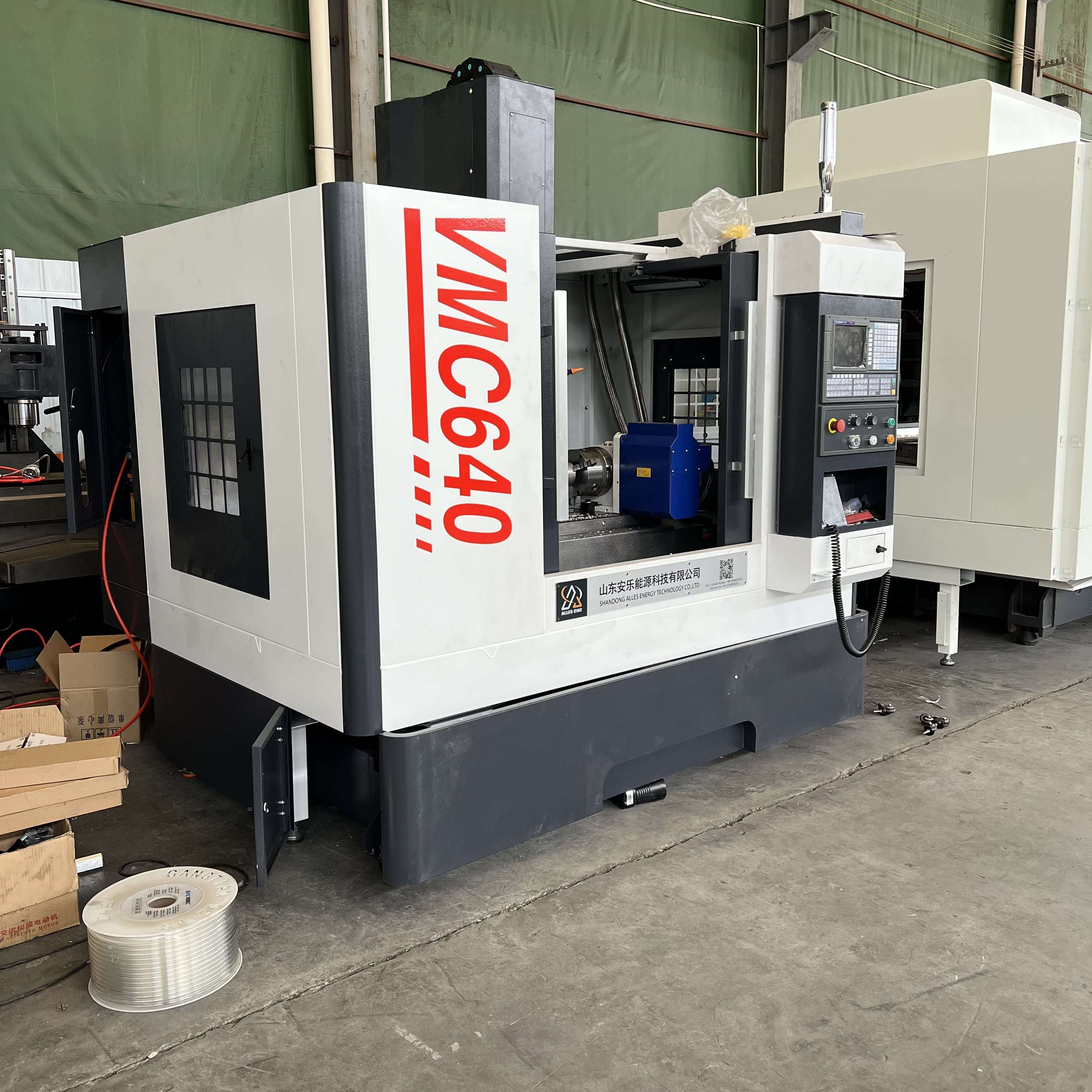 VMC640 CMC machine center cnc milling machine for metal 3 axis 4 axis