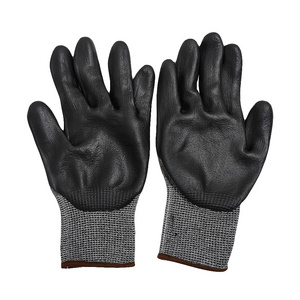 Golden Supplier Rubber Coated Cut Resistant Gloves for Industrial Use