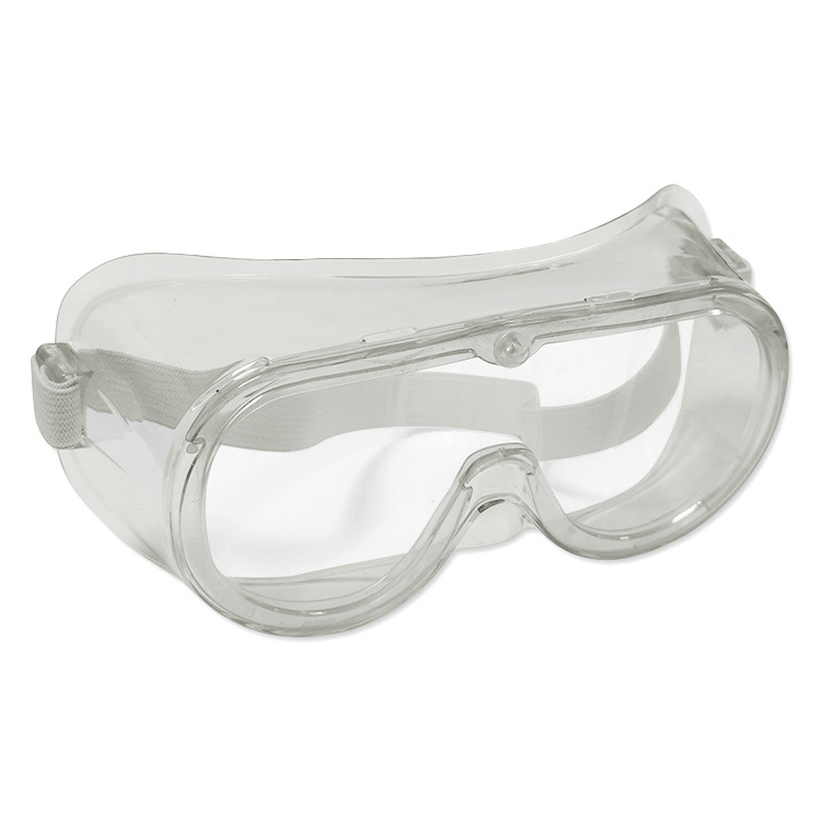 ALLESD Transparent Lenses Anti Fog Safety Glasses With Side Shield Eye Protective Safety Goggles for Industrial