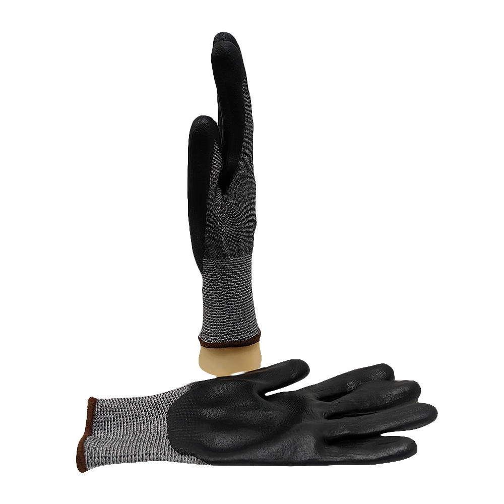 Golden Supplier Rubber Coated Cut Resistant Gloves for Industrial Use