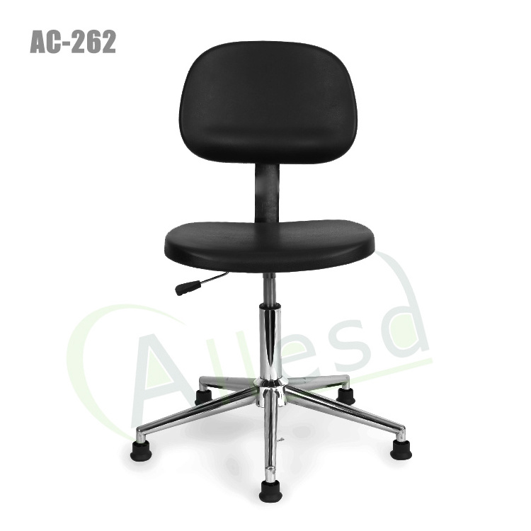 ALLESD High Quality Adjustable Office Work Chairs ESD Safety Chair with Backrest Cleanroom Anti Static Chairs