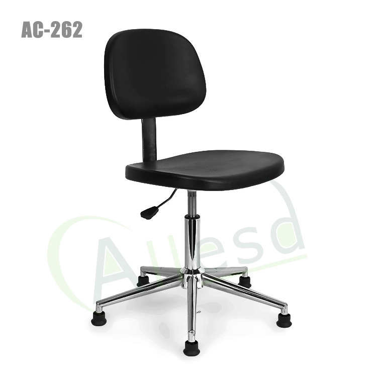 ALLESD High Quality Adjustable Office Work Chairs ESD Safety Chair with Backrest Cleanroom Anti Static Chairs