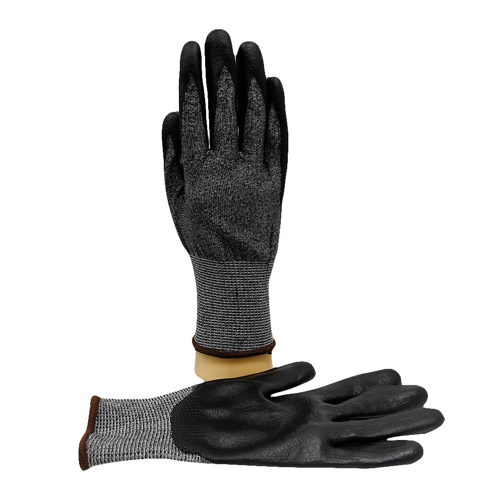 Golden Supplier Rubber Coated Cut Resistant Gloves for Industrial Use