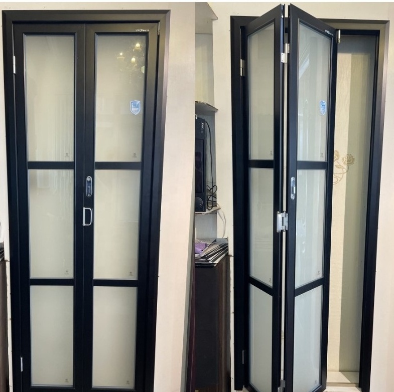 VERCHA folding door interior doors modern,aluminum folding door wholesale,windows and doors manufacturer