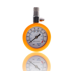 TG08 2.0'' Precise Tire Pressure Gauges with rubber boot 1~100PSI air pressure gauges