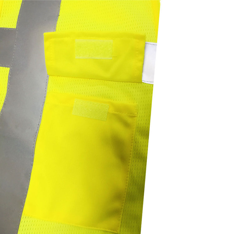 2022  hot selling OEM Roadway security mens polyester corn mesh reflective vest safety vest hivi vest