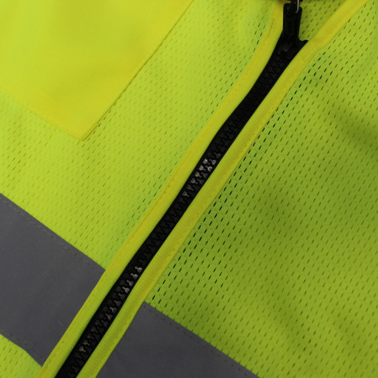 2022  hot selling OEM Roadway security mens polyester corn mesh reflective vest safety vest hivi vest