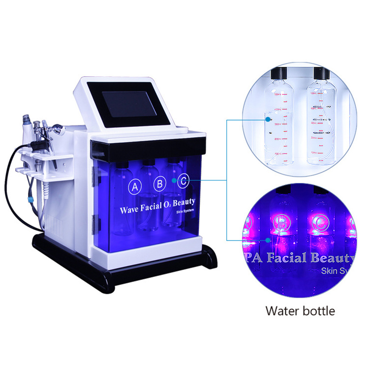 Water Hydra Microdermabrasion Diamond Face Machine With Led Mask