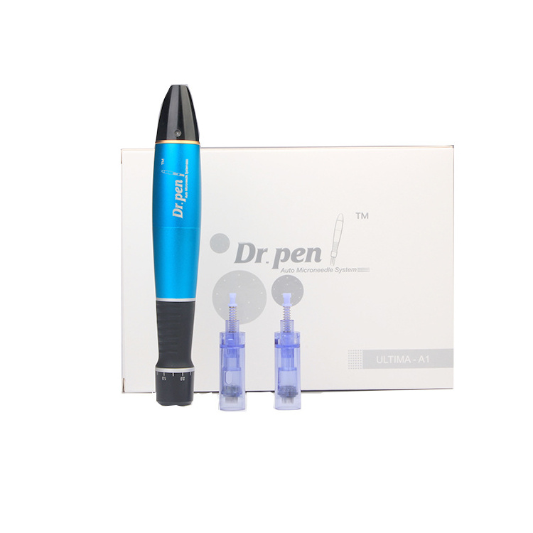 Electric Dermapen Wireless A1w Derma Pen Microneedling Cartridge For Anti-Aging