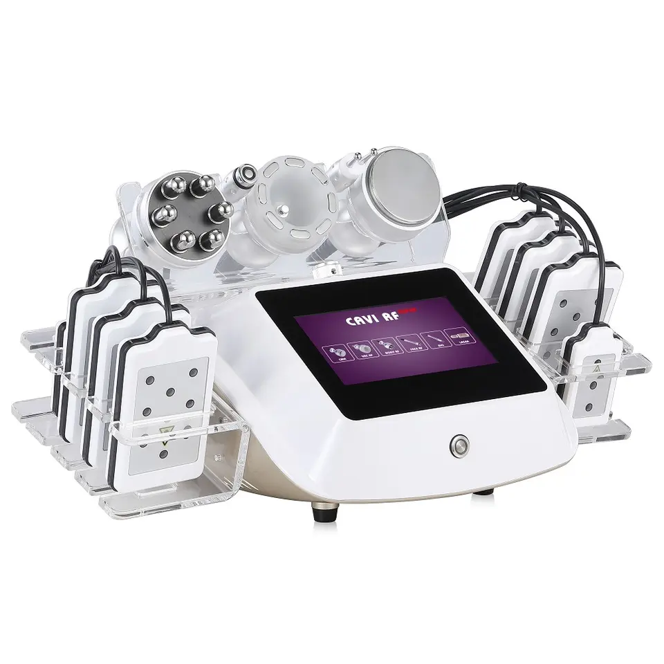 Portable body Lipo Laser Cavi RF 40K Cavitation Slimming Machine for Cellulite Removal