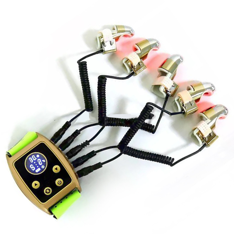 Far Infrared RF Golden Fingers EMS Magic Gravitational Diamond Finger Facial Body Massager