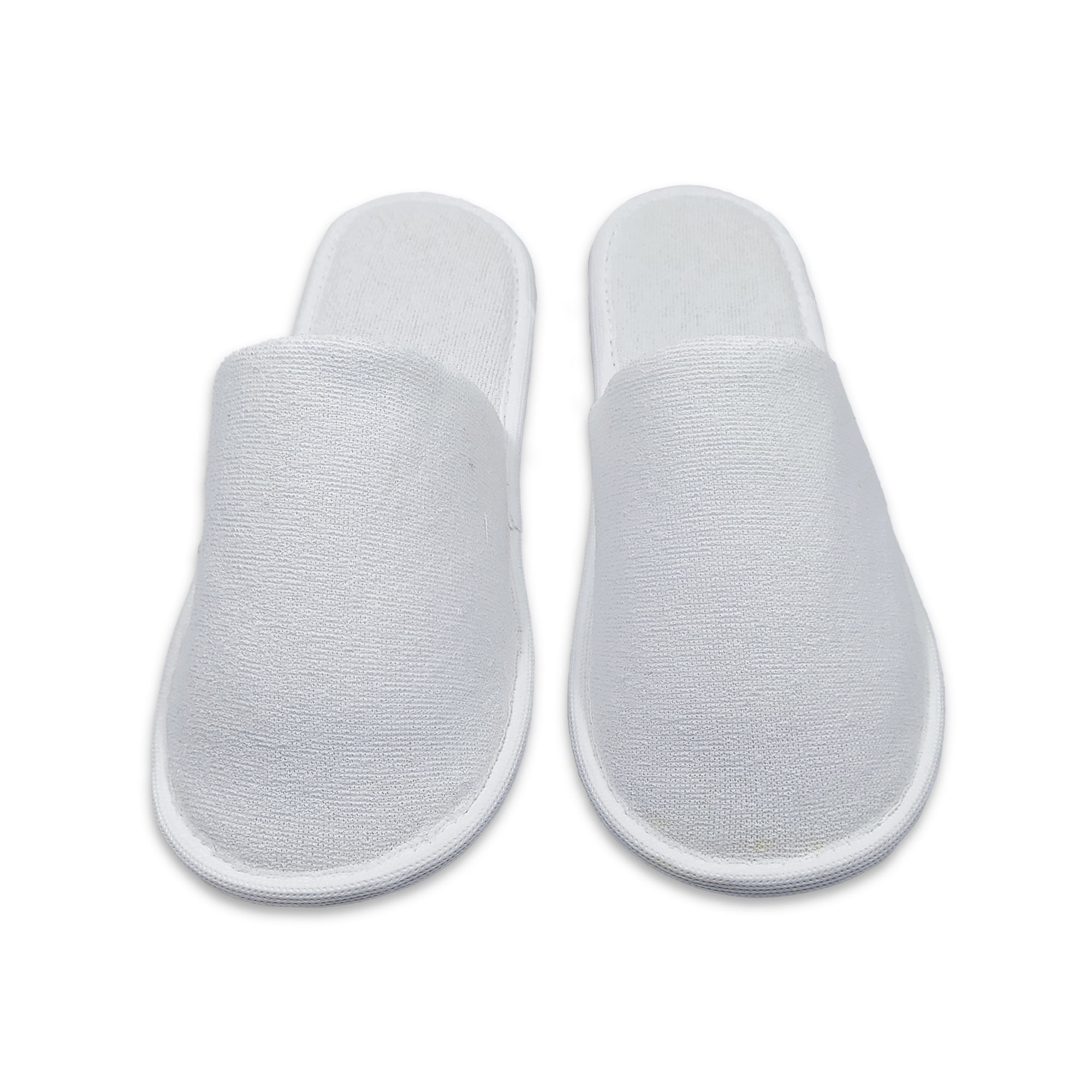 Open Toe Slippers 5 mm Eva Towel Fabric Double Layer Single Sole Towel Cloth Slippers For Hotel Slipper Disposable for Hotel