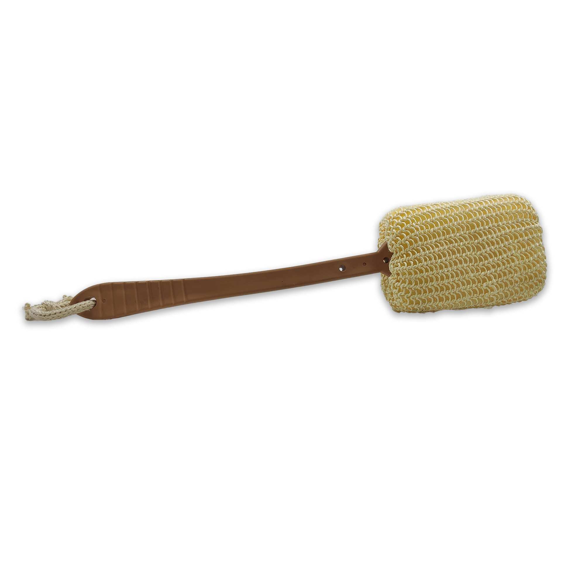 Hot Selling Bath Loofah Scrubber With Long Handle Natural Back Scrubber Bath Sponge Belt Exfoliating Bath Mitt