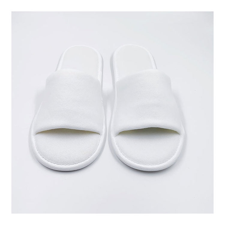 Wholesale Eco Friendly Terry Towel Slippers Washable Bedroom Travel Airline Spa Slippers