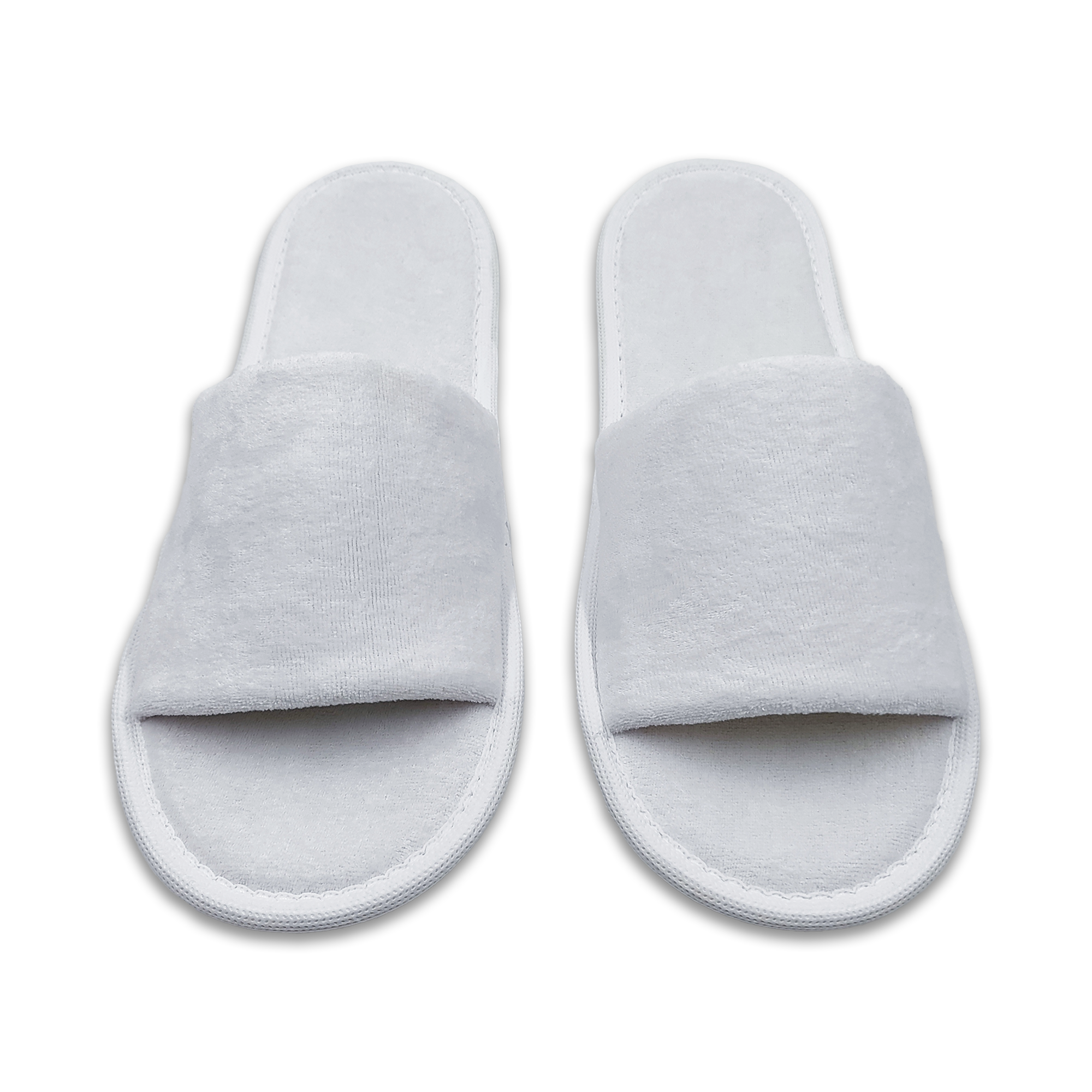 Velvet Women's Wedding Slippers Hot Sale 5 mm EVA Sole Anti-Slip Custom Embroidery Logo High Quality Hotel Slipper