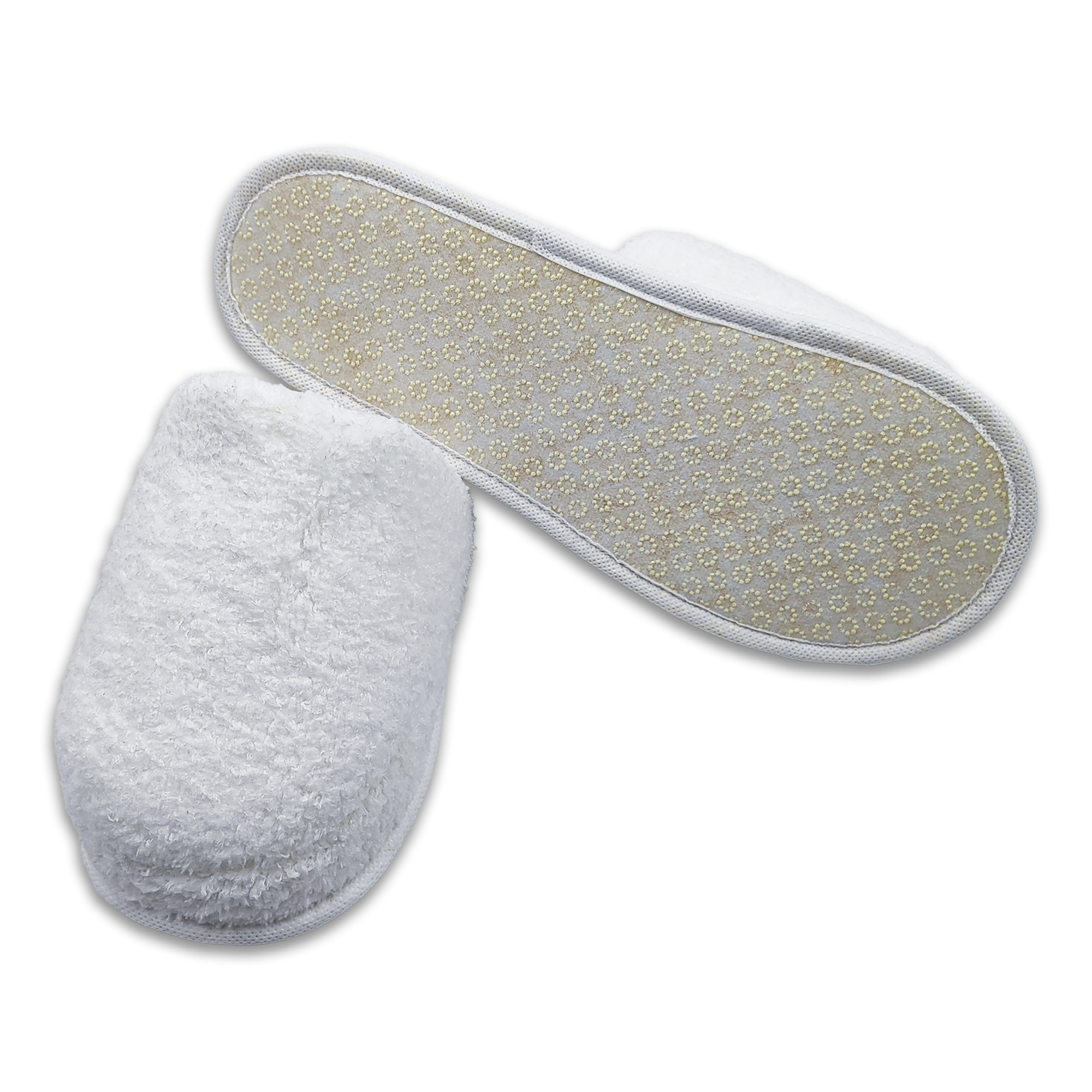 Good Quality Disposable Slippers Terry Cloth Bathroom Slippers Hot Sell Anti-slip Hotel Slippers 10 mm Sponge  Sole