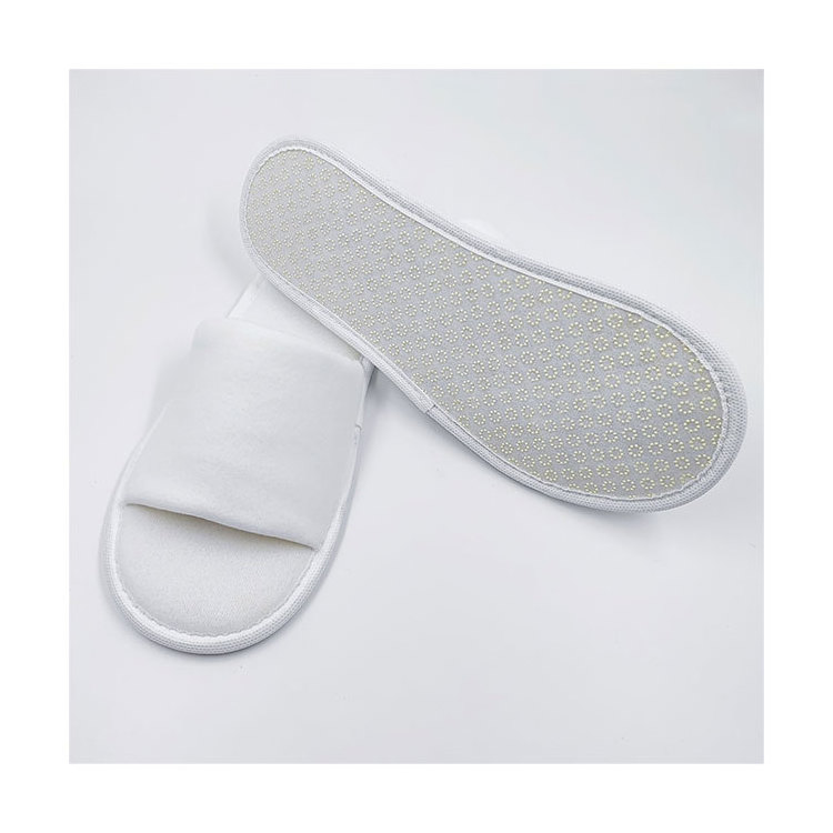 Wholesale Eco Friendly Terry Towel Slippers Washable Bedroom Travel Airline Spa Slippers