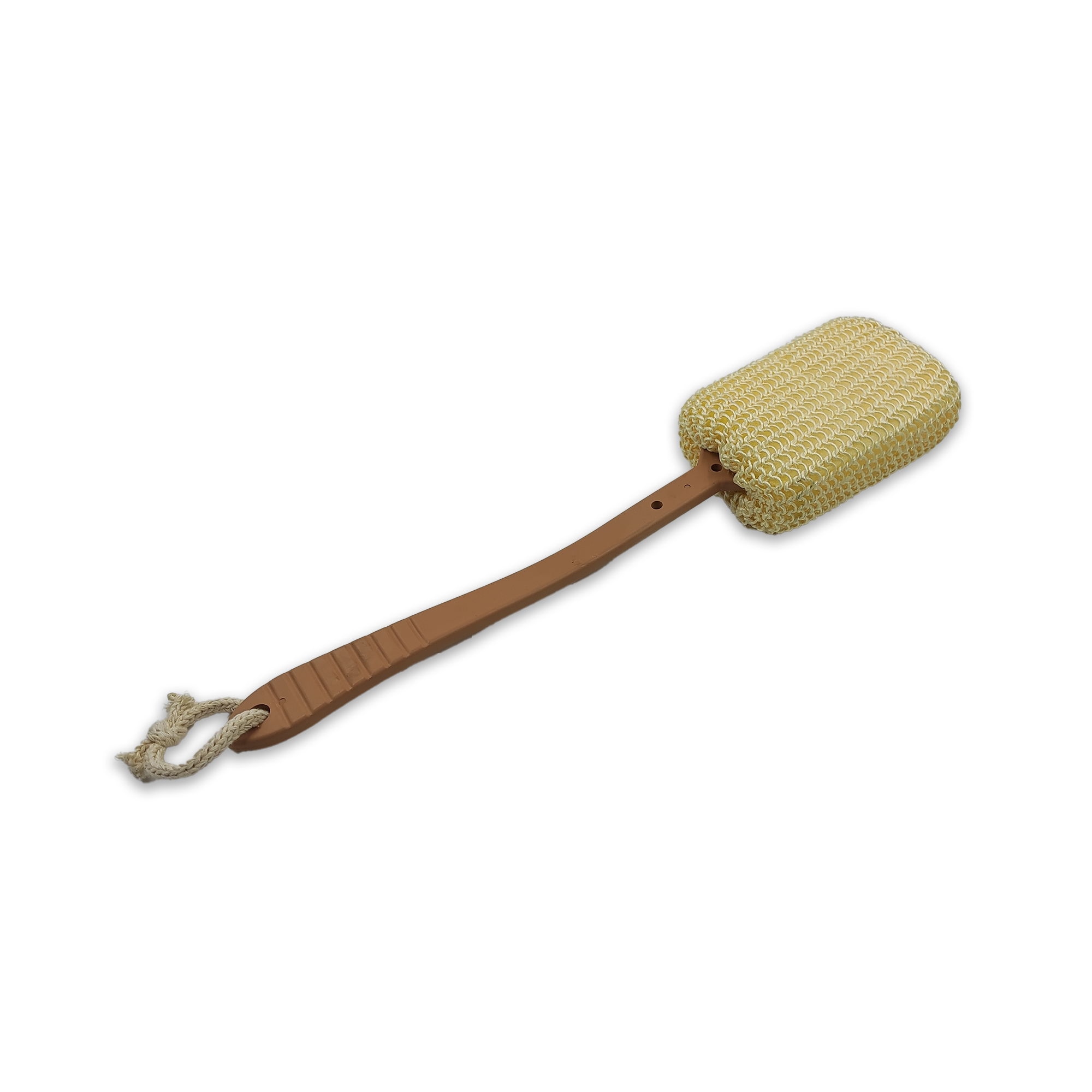 Hot Selling Bath Loofah Scrubber With Long Handle Natural Back Scrubber Bath Sponge Belt Exfoliating Bath Mitt