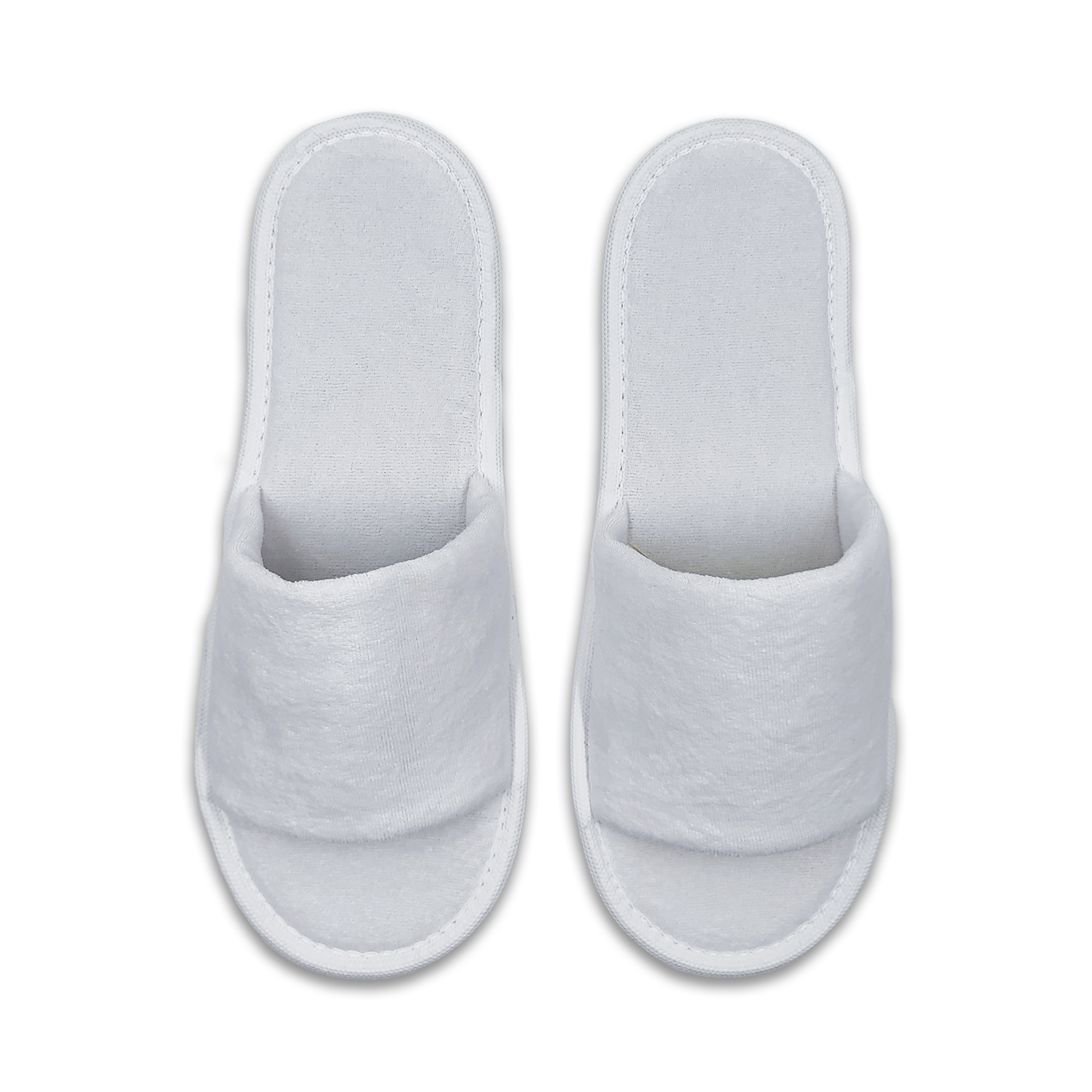 Velvet Women's Wedding Slippers Hot Sale 5 mm EVA Sole Anti-Slip Custom Embroidery Logo High Quality Hotel Slipper