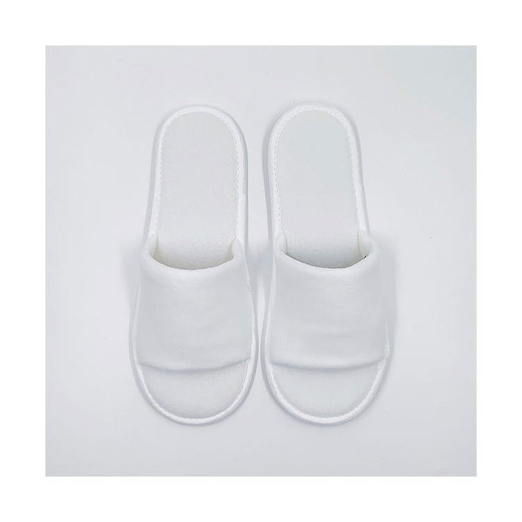 Wholesale Eco Friendly Terry Towel Slippers Washable Bedroom Travel Airline Spa Slippers