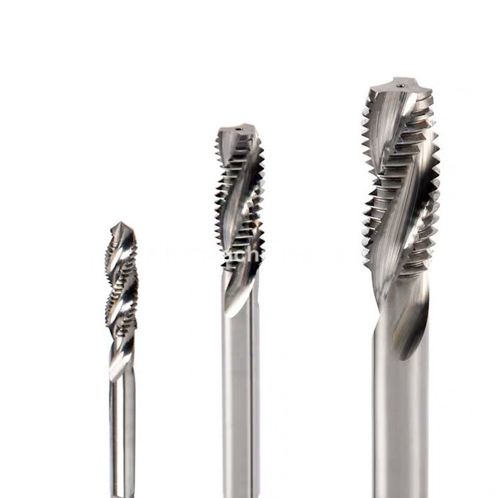 Super Hard Carbide Machine Taps M0.8 M0.9 M1.0 M1.1 M1.2 M1.4 M1.6 M1.7 M1.8 Carbide Forming Taps