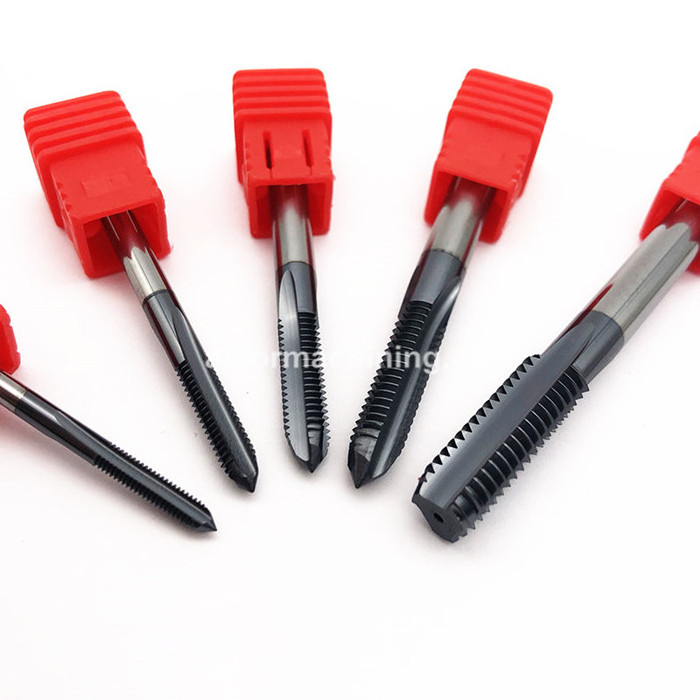 Super Hard Carbide Machine Taps M0.8 M0.9 M1.0 M1.1 M1.2 M1.4 M1.6 M1.7 M1.8 Carbide Forming Taps