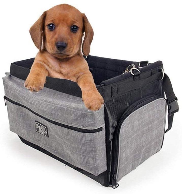 AFP Dog Cat Accessories Expandable Travel Delux 2 in 1 Pet Dog Cat Carrier Bicycle Basket Bag Bike Pet Carrier