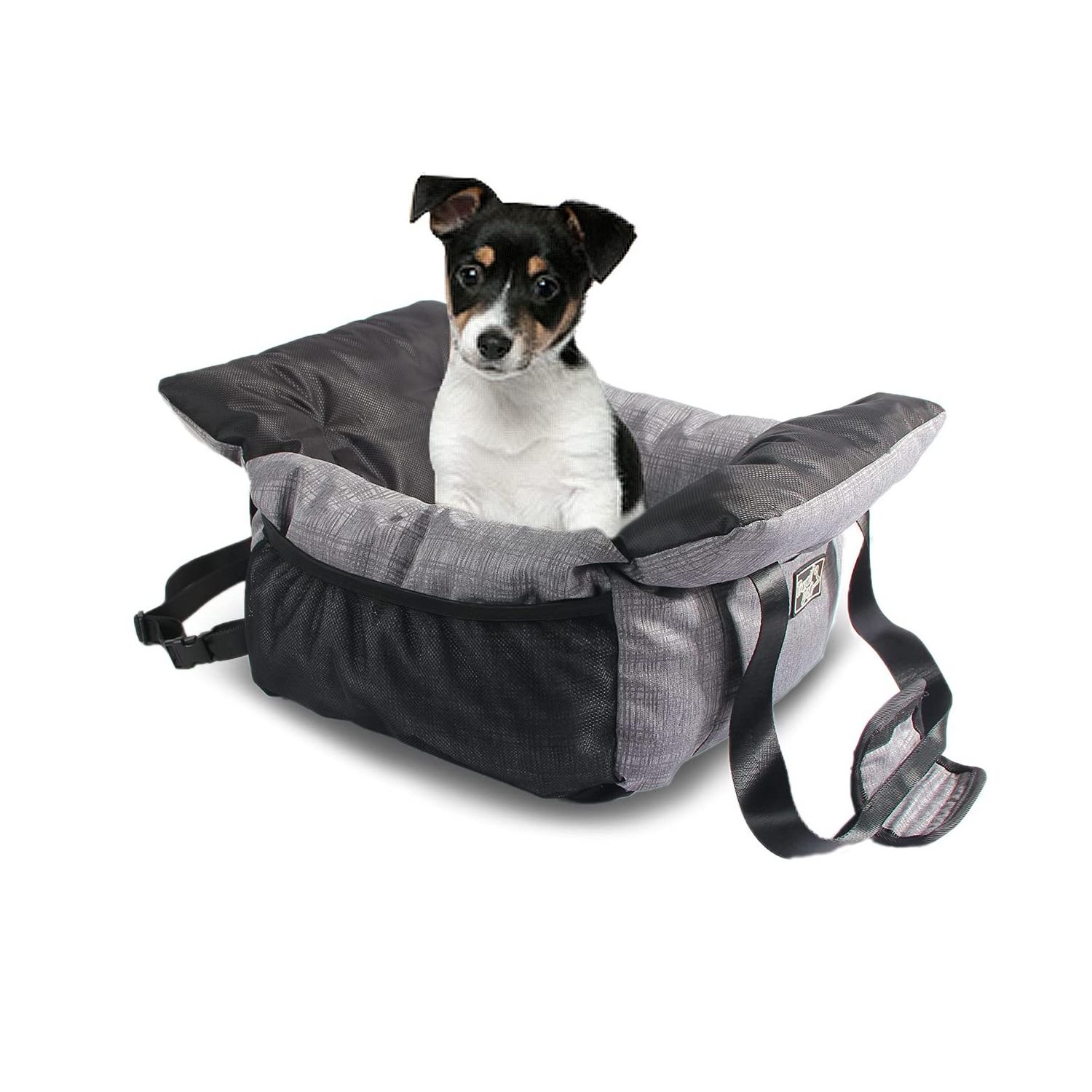 AFP Removable Washable Anti-Slip Dog Puppy Booster Seat Wholesale Travel Soft Pet Dog Car Seat Cuddler Bed Carrier