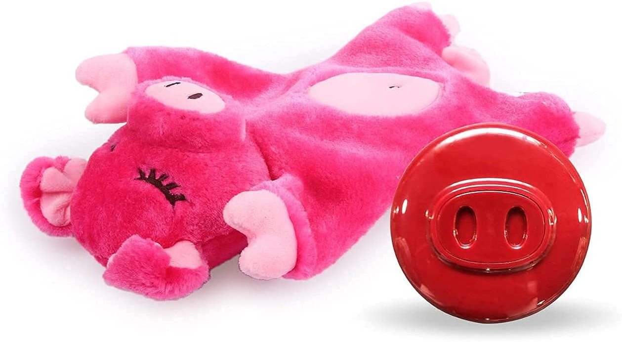 AFP Best Seller Cat Snoring Cuddler Pig Hot Sales Calming Kitten Purring Toys Wholesale Cat Anti Anxiety Pillow Toy