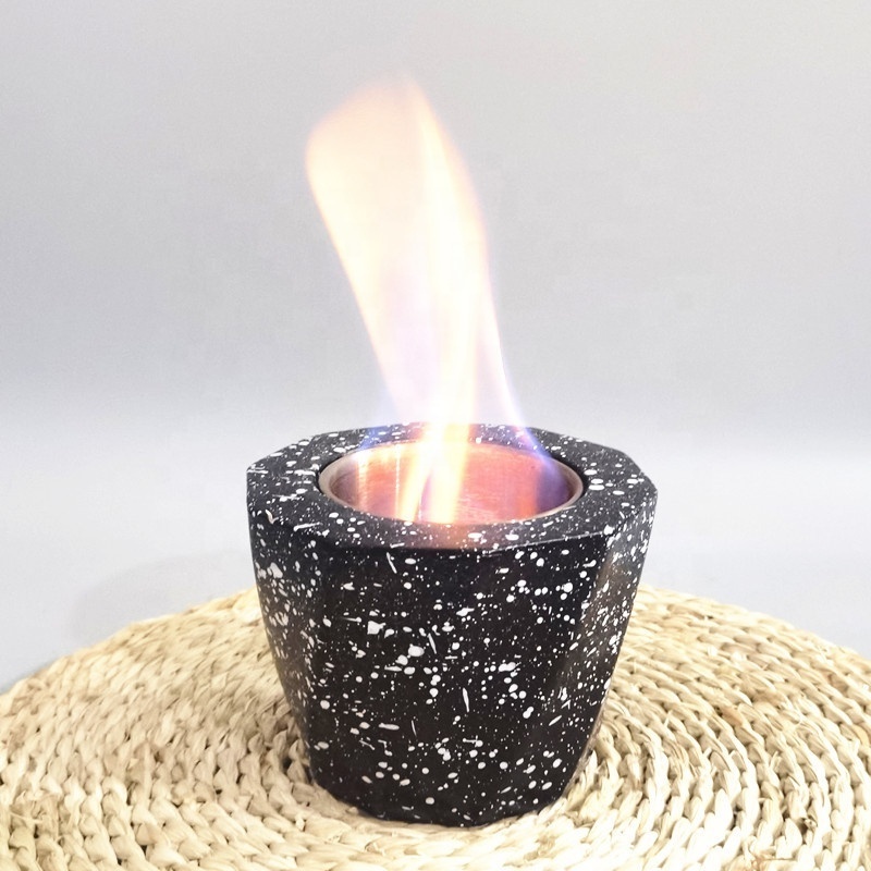 Wholesale Mini Concrete Fire Pit Modern Mini Table Top Fire Pit Bio Ethanol Tabletop Fireplace Portable Fire pit