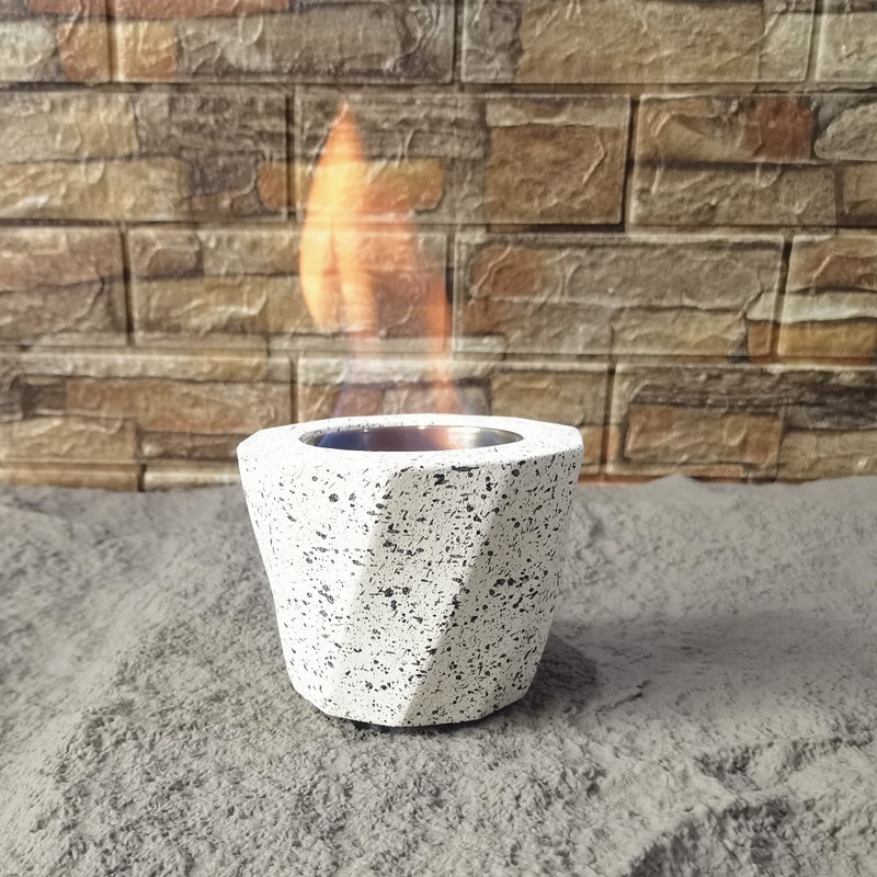 Wholesale Mini Concrete Fire Pit Modern Mini Table Top Fire Pit Bio Ethanol Tabletop Fireplace Portable Fire pit