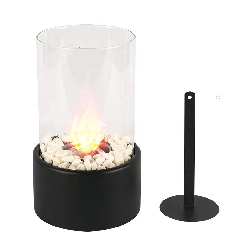 Factory Supply Tabletop Portable Ethanol Fireplace Desktop Alcohol Fire Pit Smokeless Bio Household Mini Fire Bowl