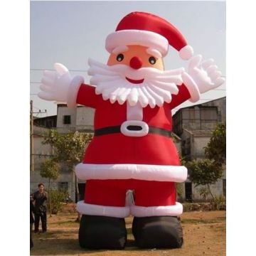 inflatable Santa Claus outdoor Christmas decoration or advertising giant 3-7mH