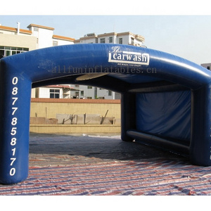 water proof inflatable car wash shelter inflatable mobile building tent car garage tent