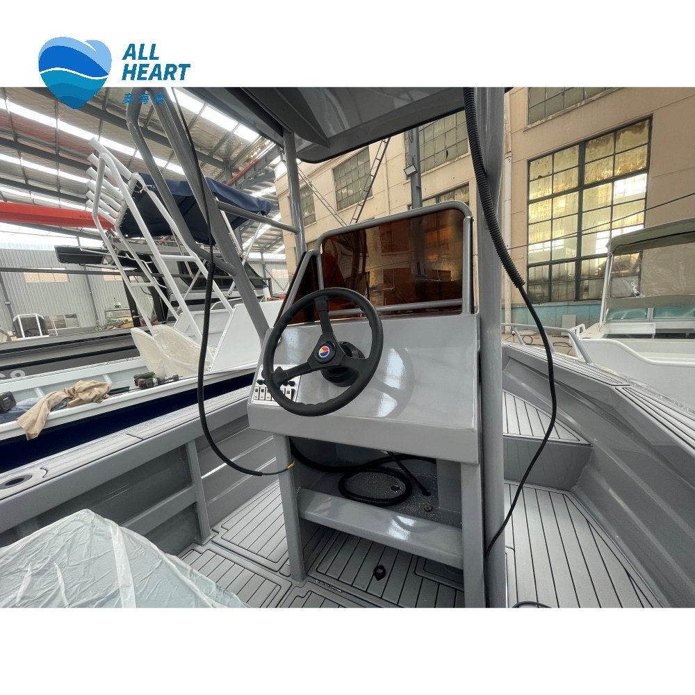 2023 Hot-Selling 5.8m All-Welded Aluminum Bay Fishing Boat with CE Sport Yacht Type 6m Length and Outboard Engine