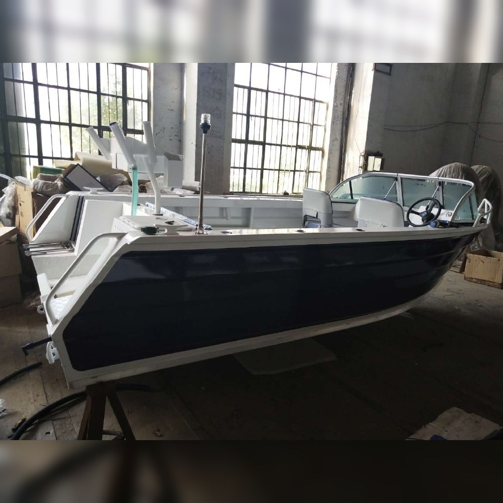 Center Console Boat Boats Aluminum Fishing 4.8m Small Boat 50 Passengers 17 Ft Aluminum Sport Yacht OUTBOARD ALLHEART CN;SHN 6M