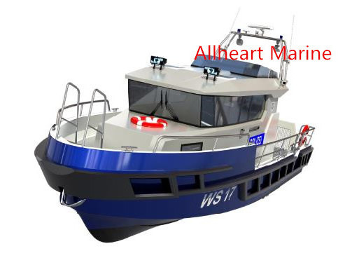 Allheart Outboard Aluminum Luxury Pilot 10.5m/35ft Fishing Boat for Sale