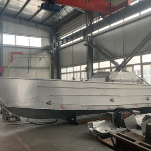 2023 Allheart New Design Small Landing Crarft 7.9m Aluminum Hull Landing Ferry Craft with Cabin Fishing Landing Craft