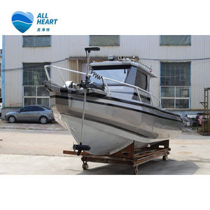 2023 hot sale 7.5M /25ft aluminum cabin boat Luxury boat fishing boats for sale