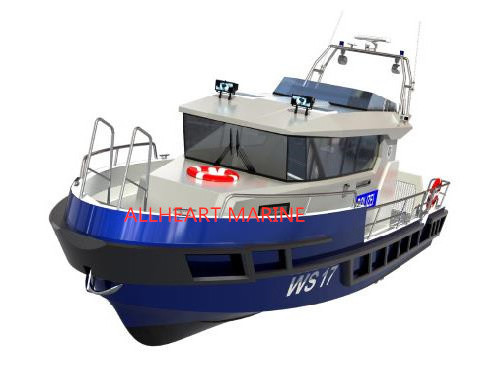 Allheart 10.5m Aluminum cabin Patrol Boat For Sale