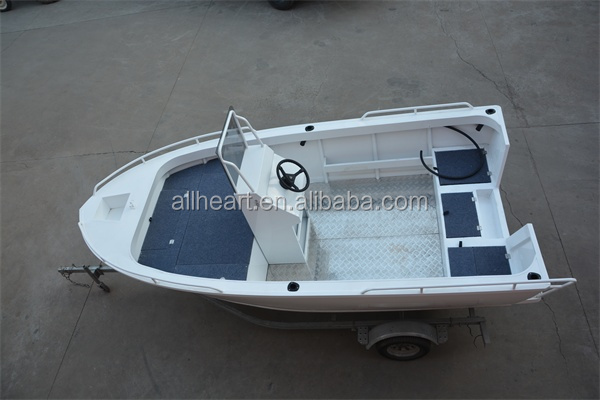 ALLHEART 4.5m Deep V center console boat 16ft Aluminum boat