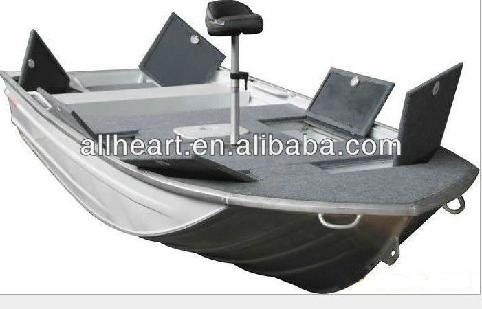 Small 12ft Aluminum center/centre console bass fishing boat barco for sale