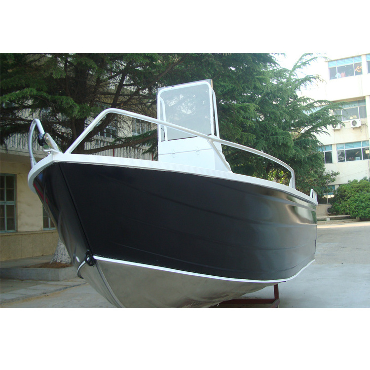 5.0 center console aluminum pressed hull fishing boat with hiah quality