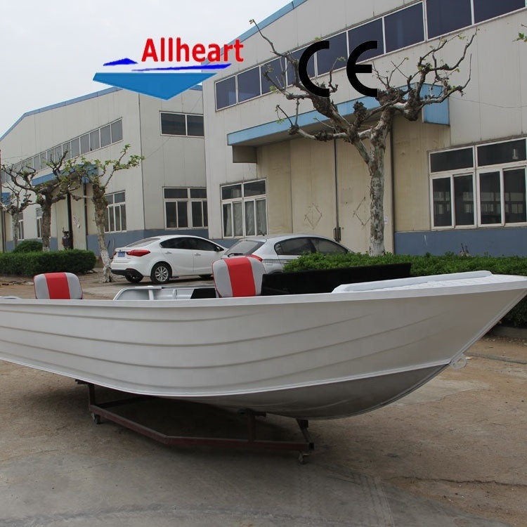 2024 hot sale 5m  press dinghy aluminum fishing boat with center console