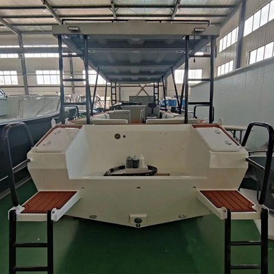 Allhouse Houseboat 7.9m Aluminum Luxury Speed Boat Landing Craft Fishing Passenger Yacht Landing Craft