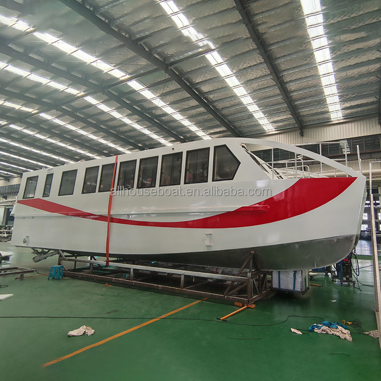 Catamaran Passenger Boat Ferry Boats for Sale Aluminum 17m Modern Lakes & Rivers & Sea & Offshore 3 Years OUTBOARD Luxury Yacht