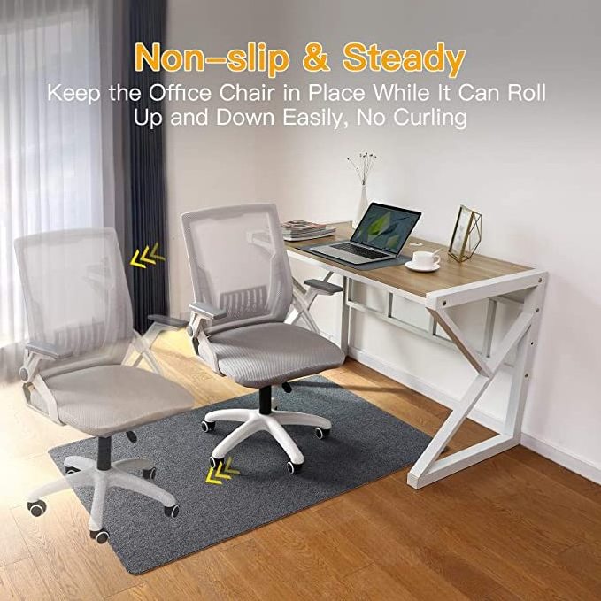 Office Chair Mat for Carpets Transparent Thick and Sturdy Highly Premium Quality Floor Mats for Low and No Pile Carpeted Floors