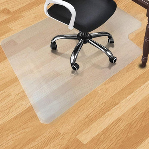 Wholesale PVC Mat Under Chair Floor Office Clear Plastic Chair Mat for Hardwood and Tile Floors