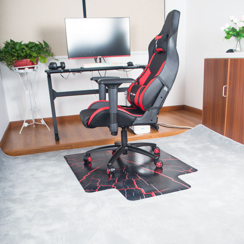 chair mat for carpet New gaming carpet durable e-sport gaming chair mat rubber anti-slip mat for internet bar