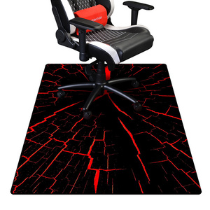 High Quality PVC custom gaming floor chair mat